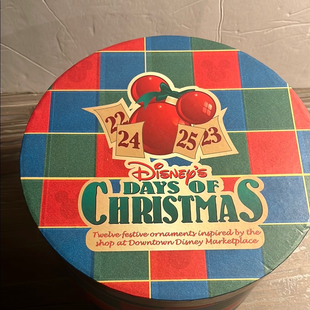 Disney Days of Christmas Ornament Set